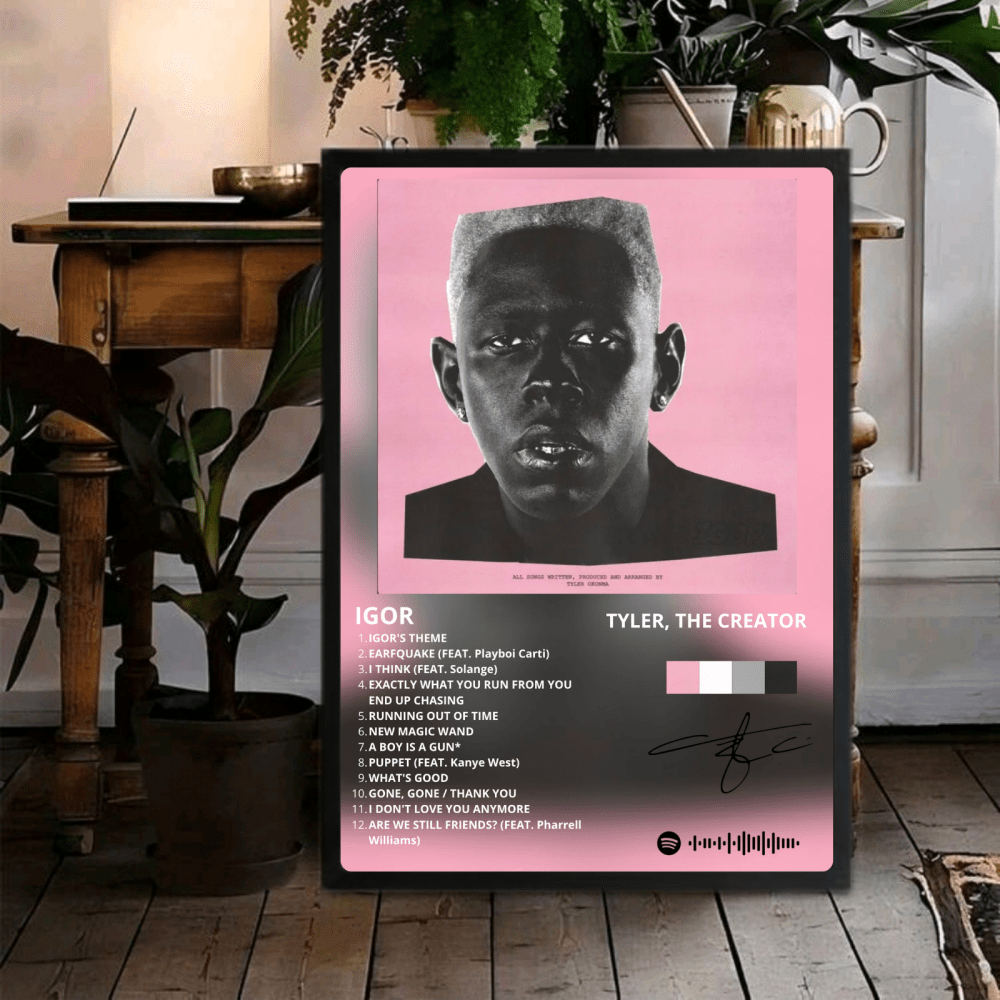 Tyler The Creator - Igor Poster with Frame - Vibes DistrictTyler The Creator - Igor Poster with Frame GoldVibes District