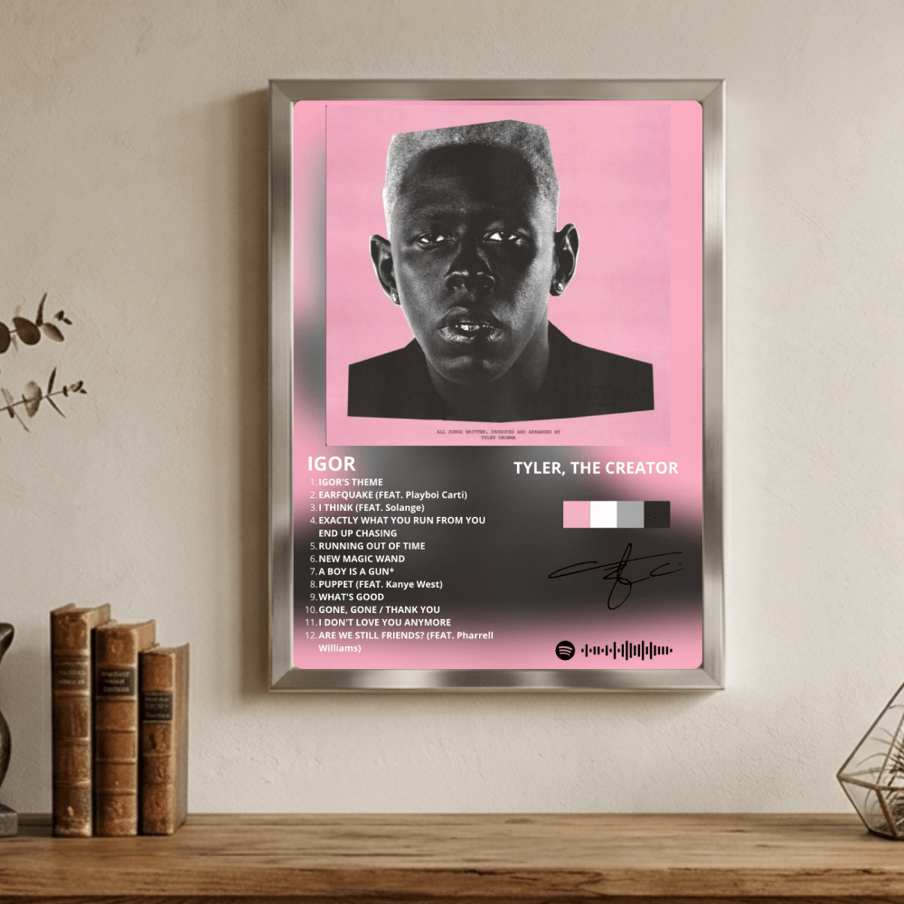 Tyler The Creator - Igor Poster with Frame - Vibes DistrictTyler The Creator - Igor Poster with Frame GoldVibes District