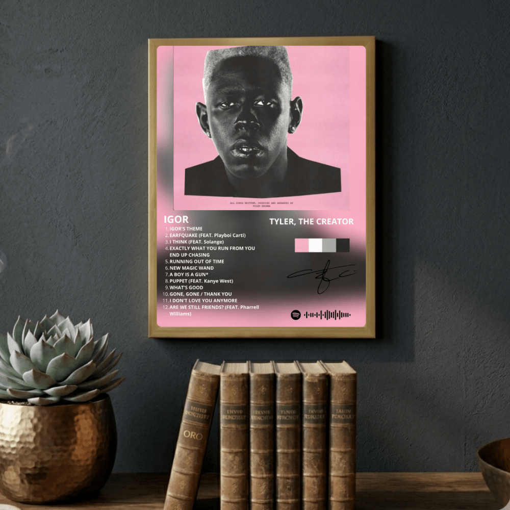 Tyler The Creator - Igor Poster with Frame - Vibes DistrictTyler The Creator - Igor Poster with Frame GoldVibes District