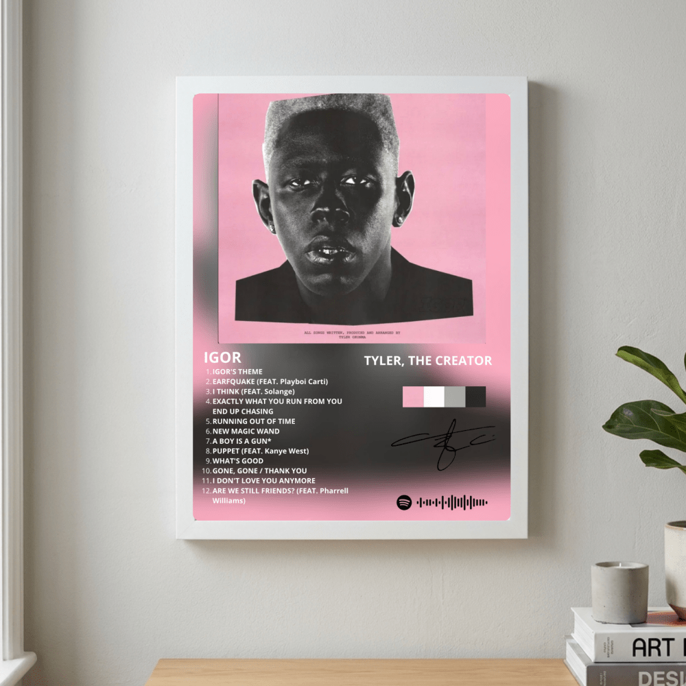 Tyler The Creator - Igor Poster with Frame - Vibes DistrictTyler The Creator - Igor Poster with Frame GoldVibes District