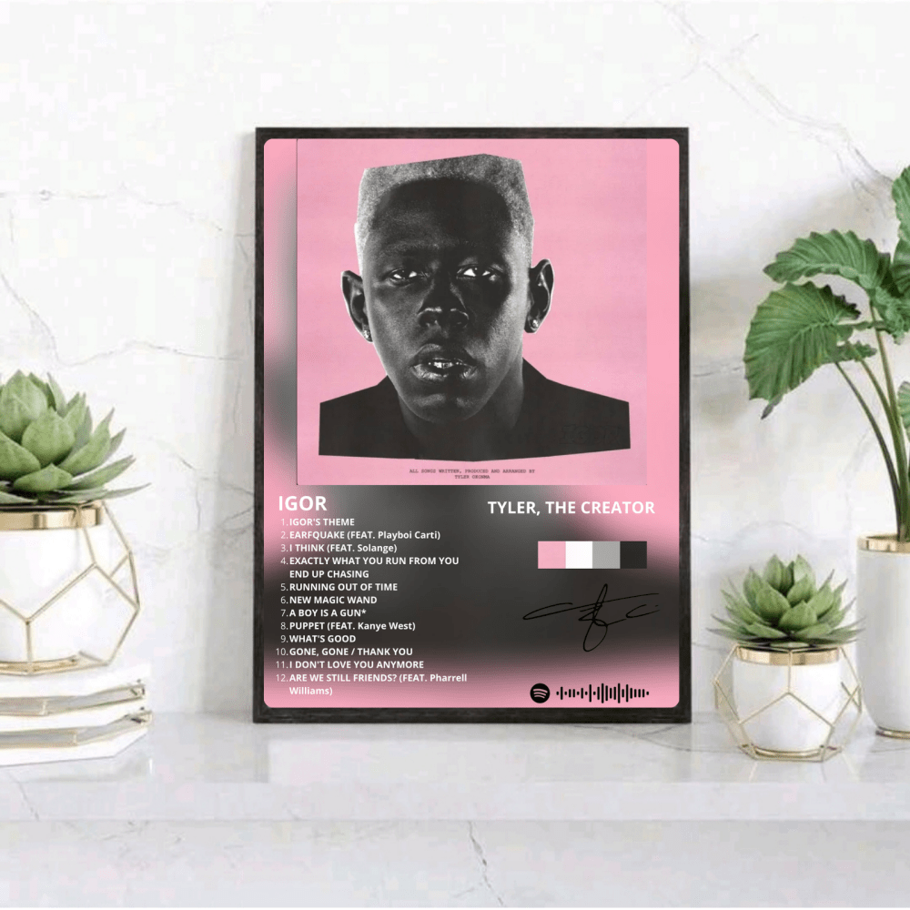 Tyler The Creator - Igor Poster with Frame - Vibes DistrictTyler The Creator - Igor Poster with Frame GoldVibes District