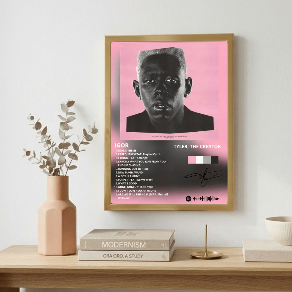 Tyler The Creator - Igor Poster with Frame - Vibes DistrictTyler The Creator - Igor Poster with Frame GoldVibes District