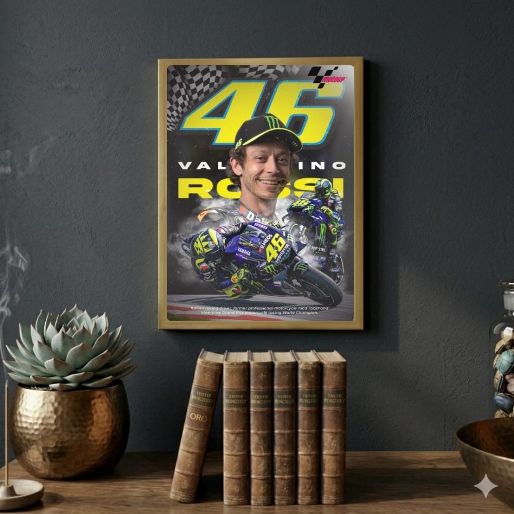 Valentino rossi, moto gp - Vibes DistrictValentino rossi, moto gp NeroVibes District