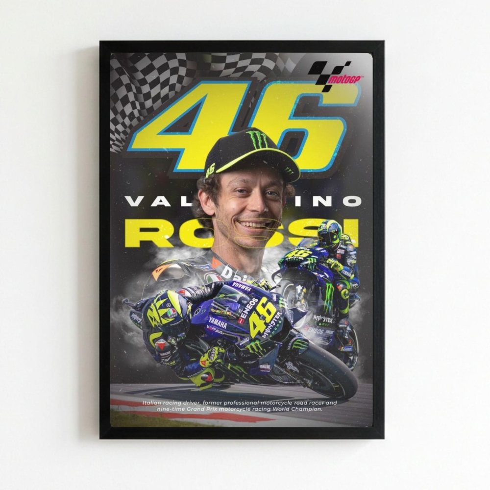 Valentino rossi, moto gp - Vibes DistrictValentino rossi, moto gp NeroVibes District