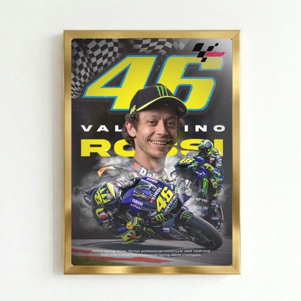 Valentino rossi, moto gp - Vibes DistrictValentino rossi, moto gp NeroVibes District