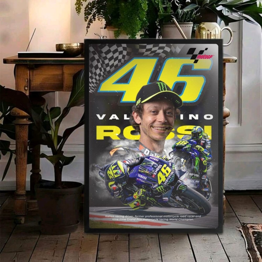 Valentino rossi, moto gp - Vibes DistrictValentino rossi, moto gp NeroVibes District