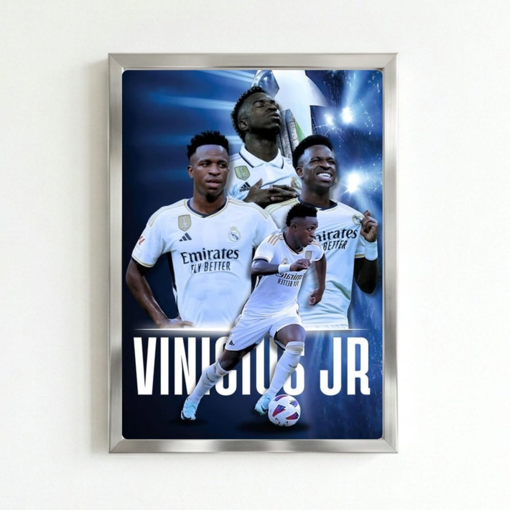 vinícius júnior - Vibes Districtvinícius júnior poster SilverVibes District