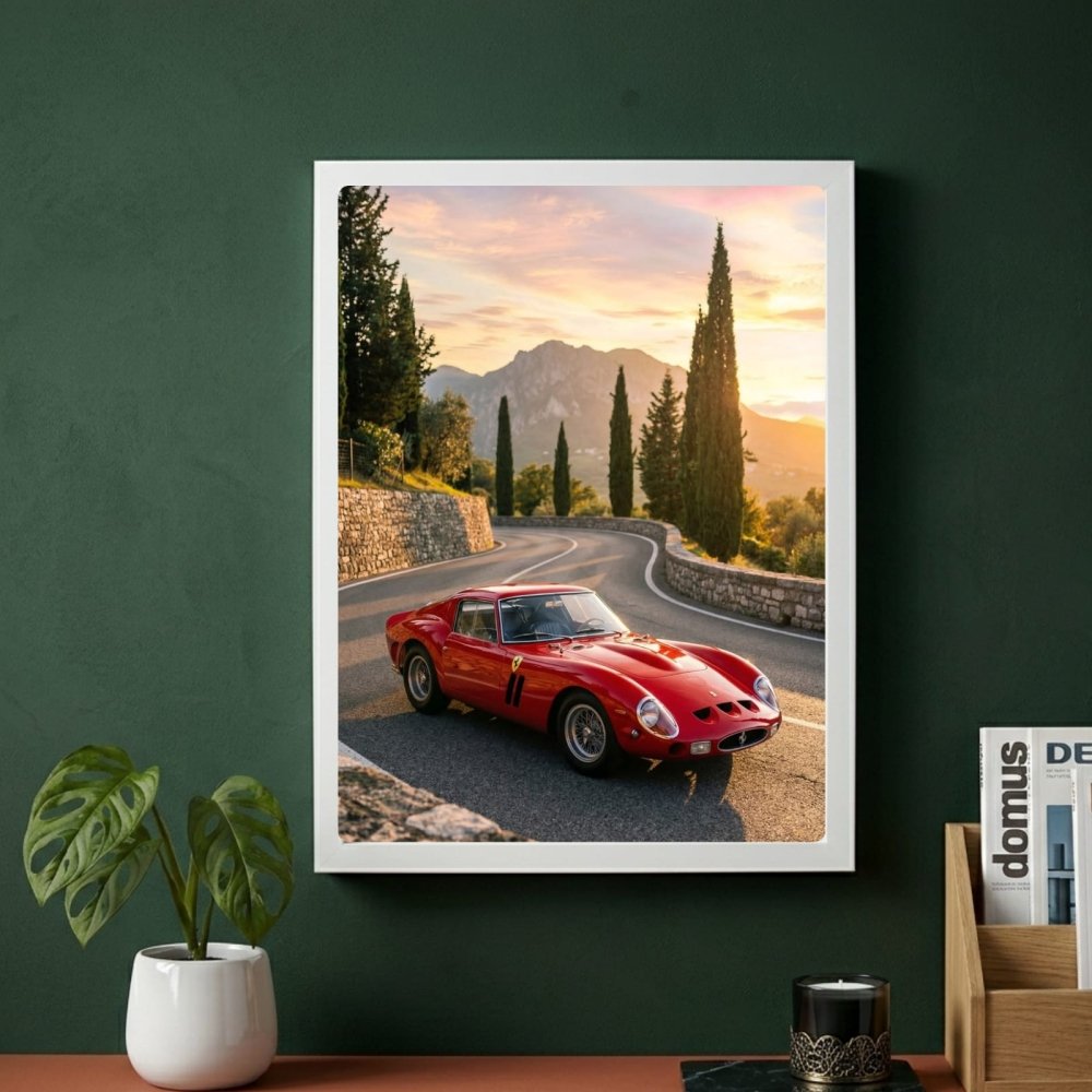 Vintage car ferrari - Vibes DistrictVintage car ferrari GoldVibes District