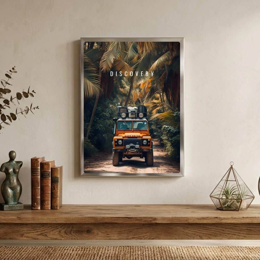 Vintage car range rover - Vibes DistrictVintage car range rover GoldVibes District