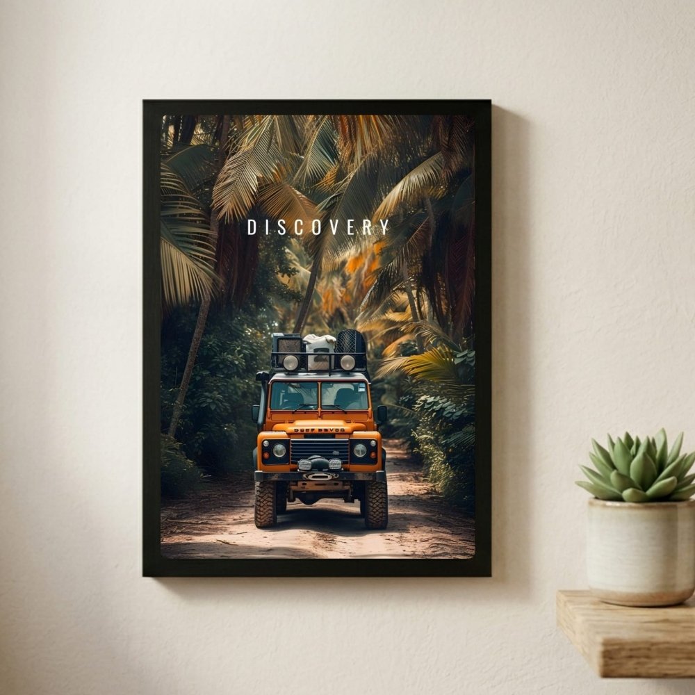Vintage car range rover - Vibes DistrictVintage car range rover GoldVibes District