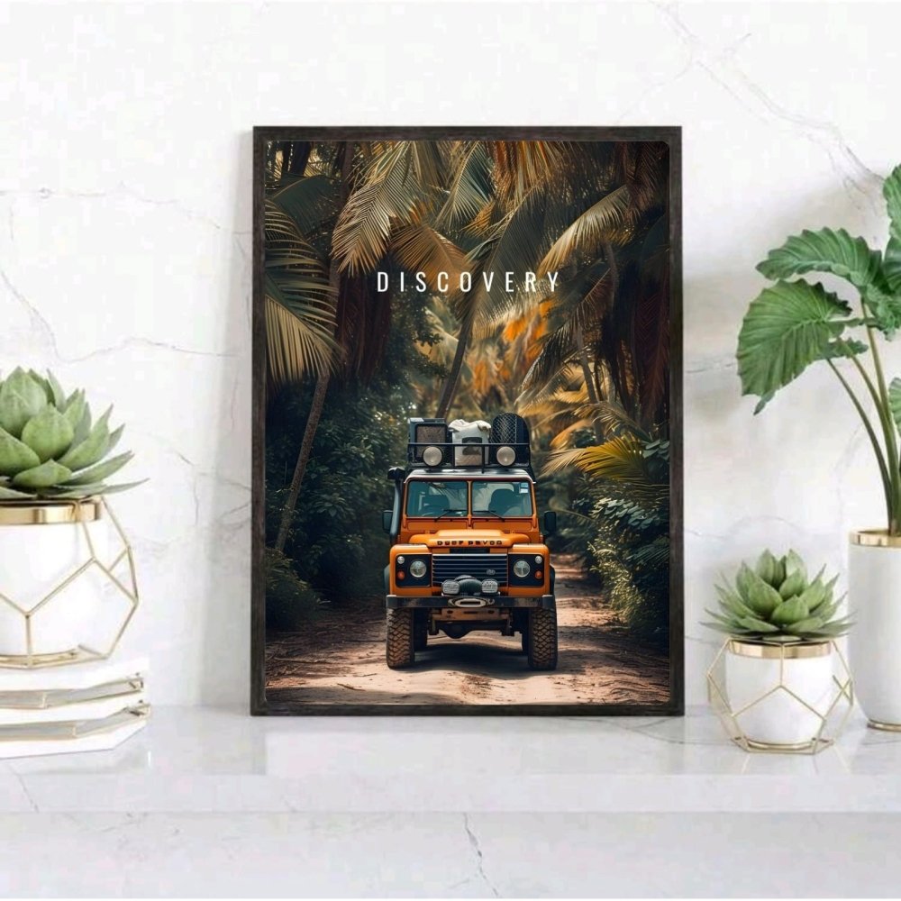Vintage car range rover - Vibes DistrictVintage car range rover GoldVibes District