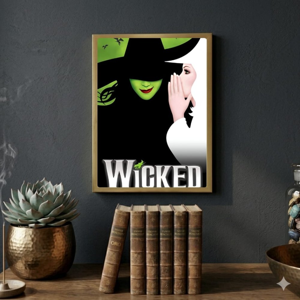 wicked - Vibes Districtwicked poster GoldVibes District