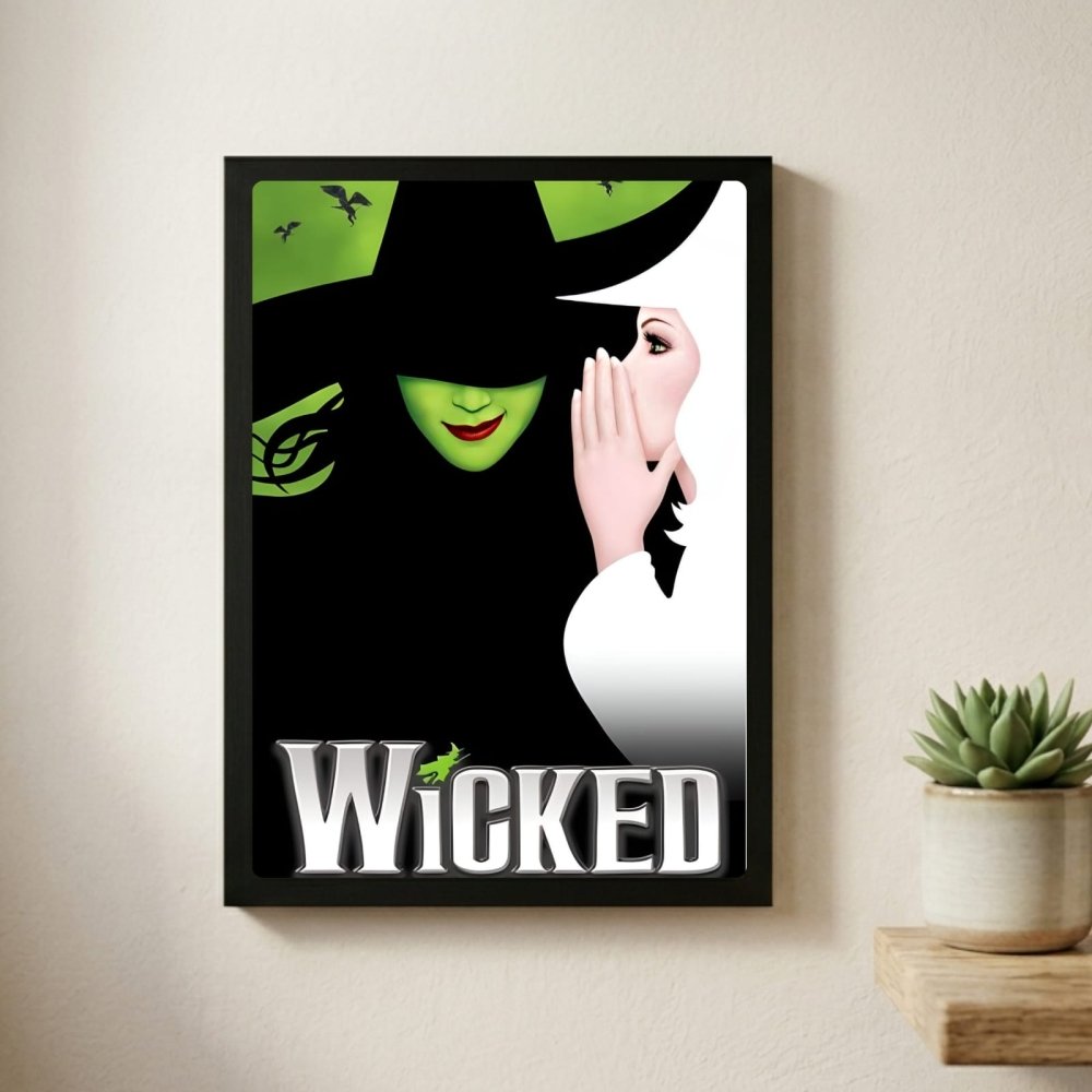 wicked - Vibes Districtwicked poster GoldVibes District