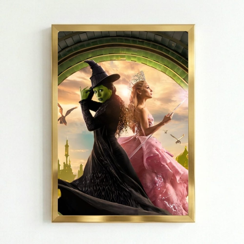 wicked - Vibes Districtwicked poster GoldVibes District