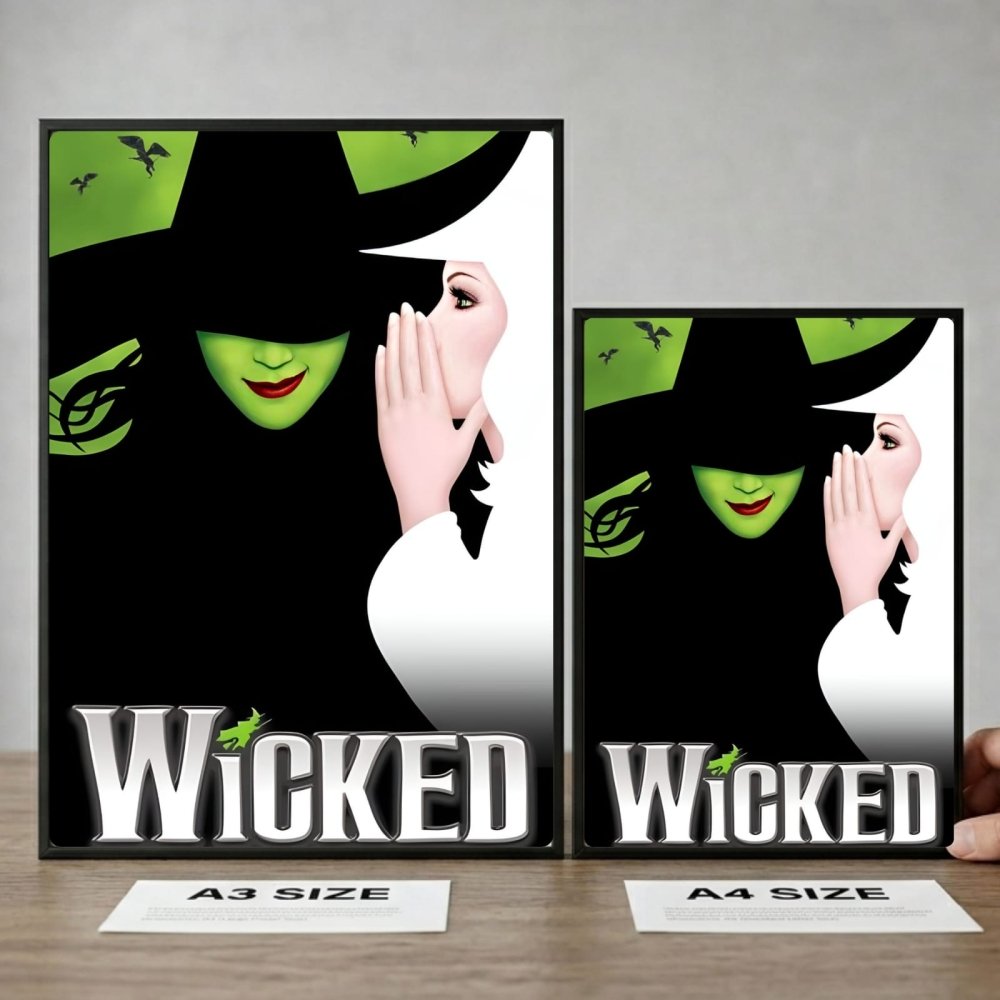 wicked - Vibes Districtwicked poster GoldVibes District