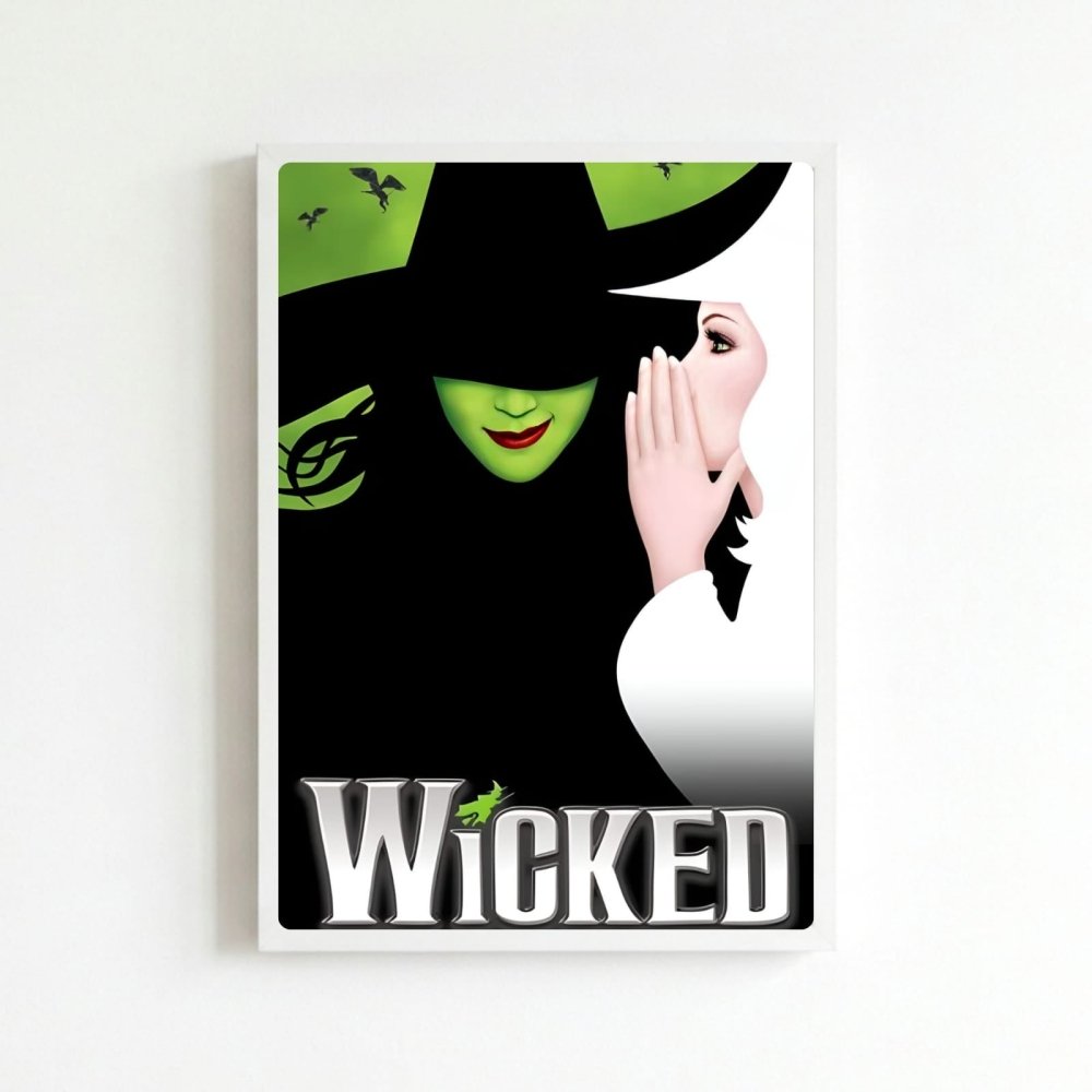 wicked - Vibes Districtwicked poster BiancoVibes District