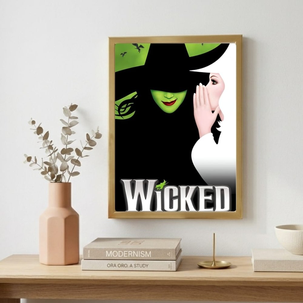 wicked - Vibes Districtwicked poster GoldVibes District