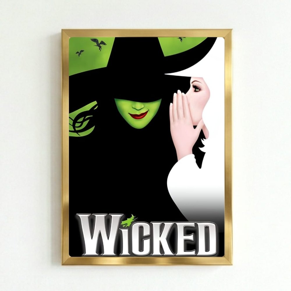 wicked - Vibes Districtwicked poster GoldVibes District