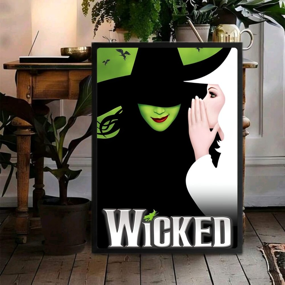 wicked - Vibes Districtwicked poster GoldVibes District