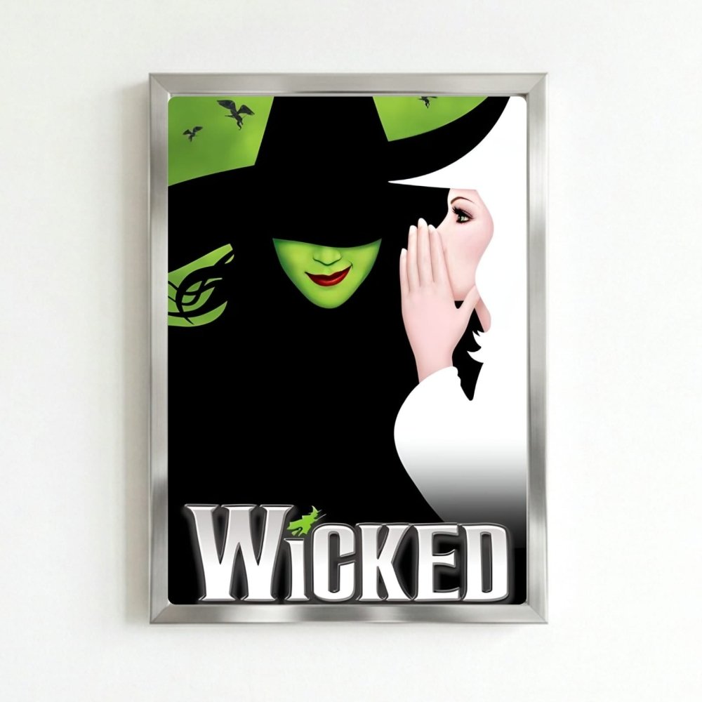wicked - Vibes Districtwicked poster SilverVibes District