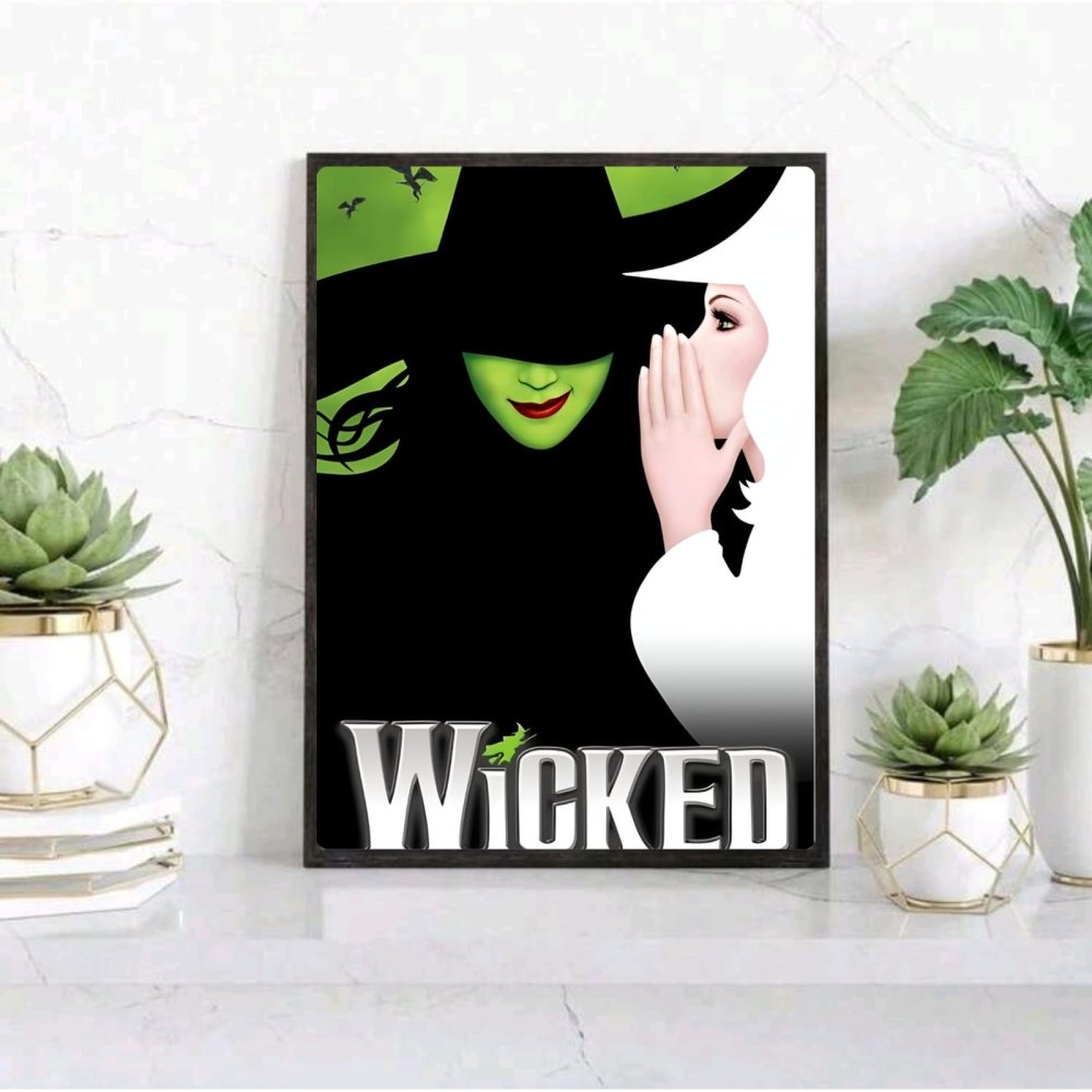 wicked - Vibes Districtwicked poster GoldVibes District