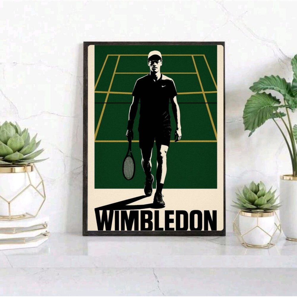 wimbledon tennis - Vibes Districtwimbledon tennis poster GoldVibes District