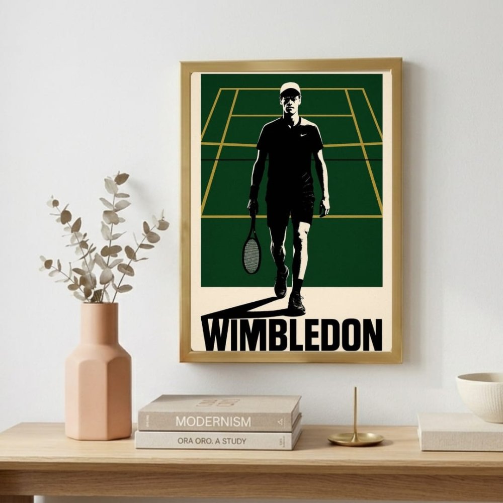 wimbledon tennis - Vibes Districtwimbledon tennis poster GoldVibes District