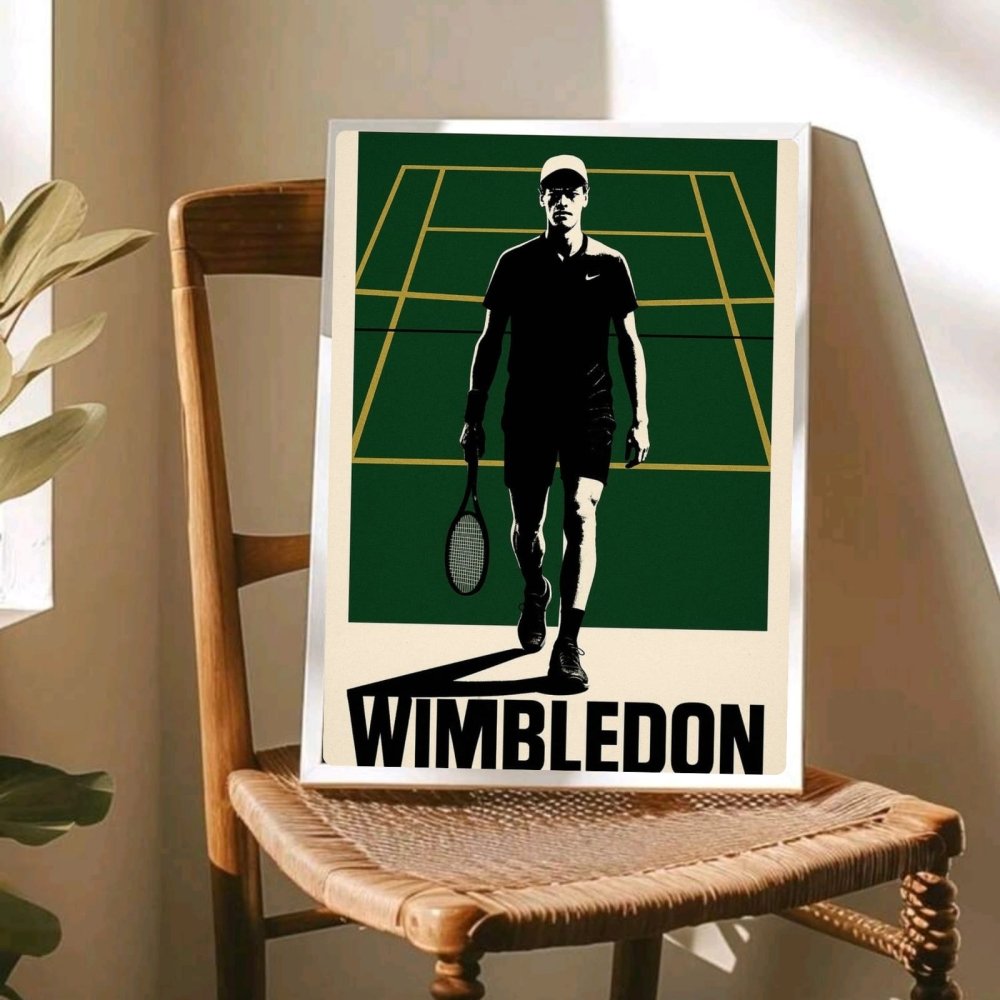 wimbledon tennis - Vibes Districtwimbledon tennis poster GoldVibes District