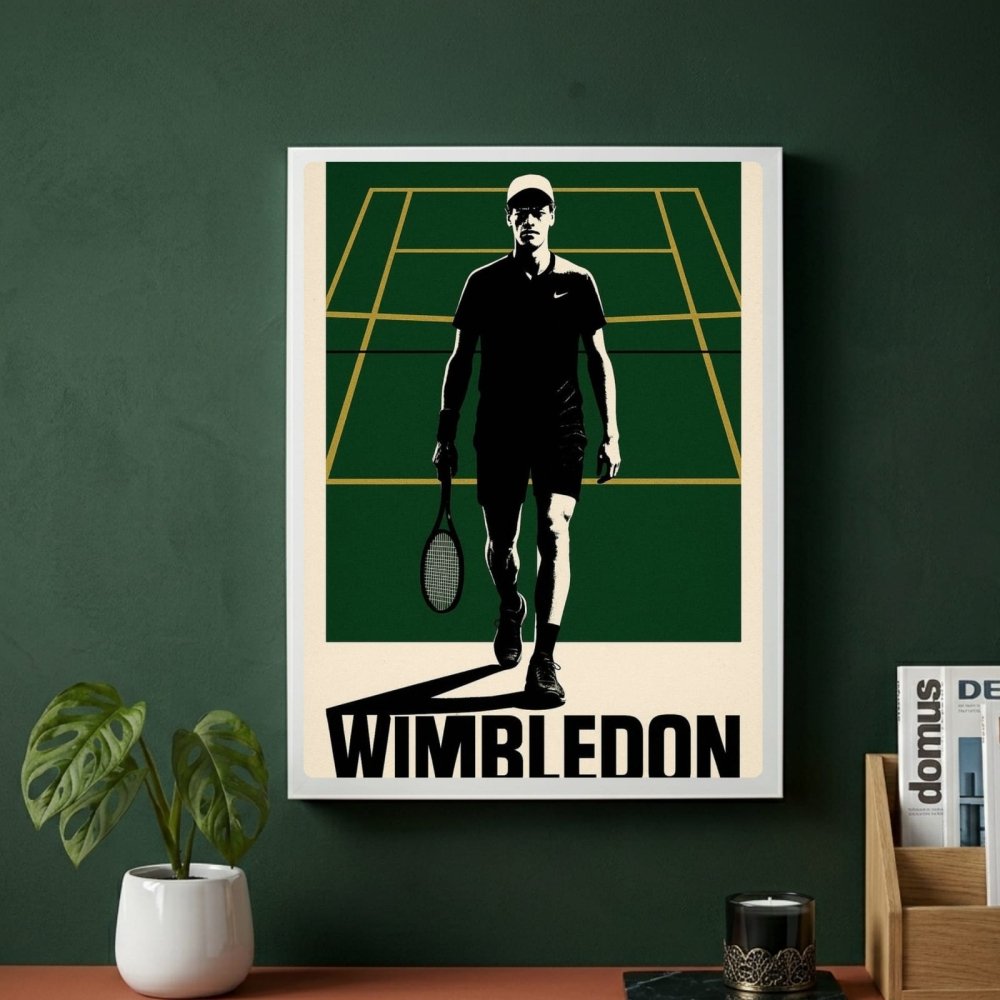 wimbledon tennis - Vibes Districtwimbledon tennis poster GoldVibes District