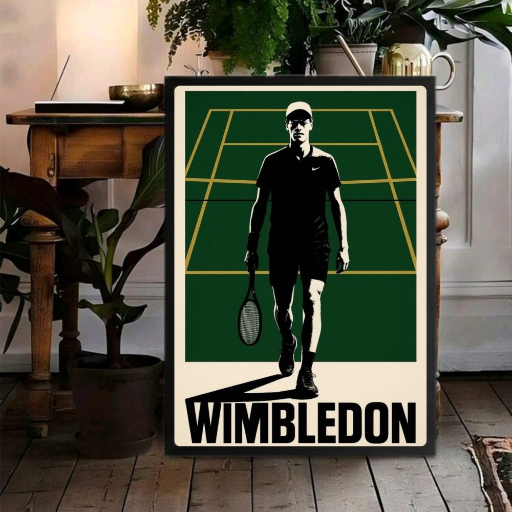 wimbledon tennis - Vibes Districtwimbledon tennis poster GoldVibes District